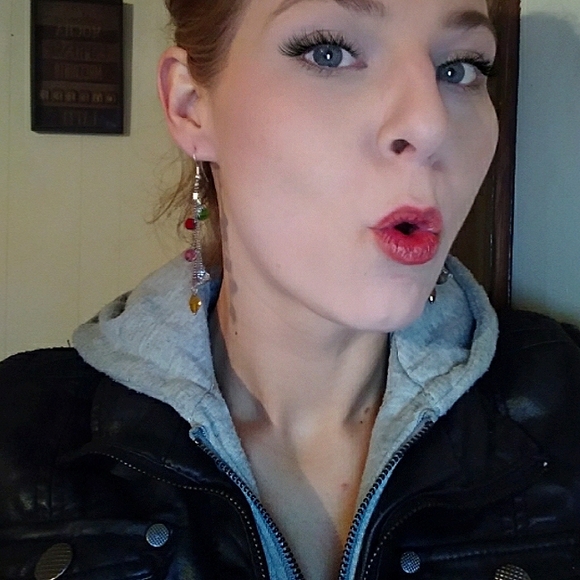 Swarovski Crystal Multi Colored Drop Earrings - Picture 1 of 2